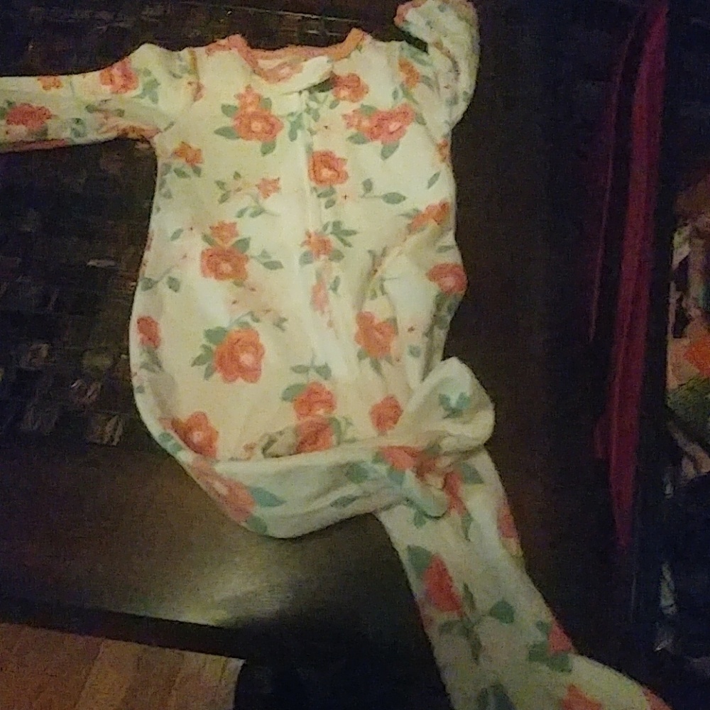 Girls flower pattern pj